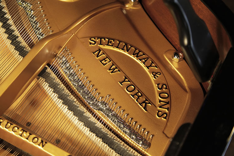 Steinway  manufacturers name on frame 