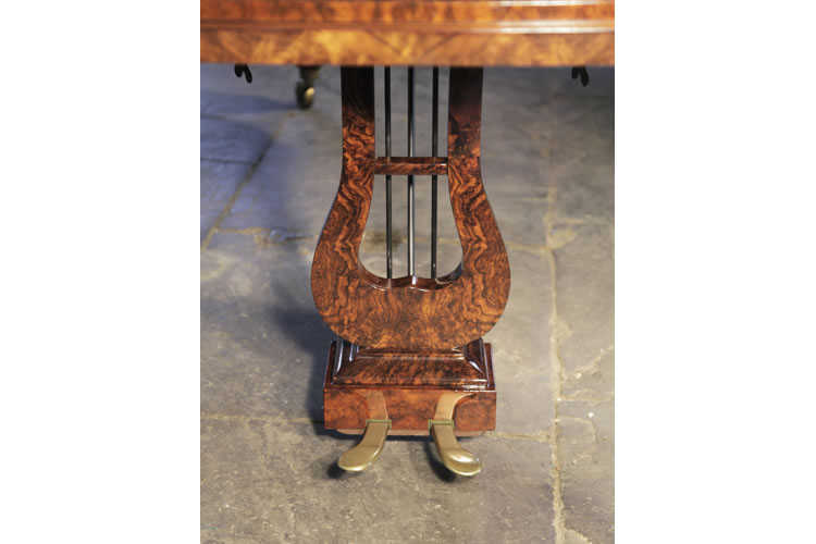 Bechstein two-pedal piano lyre 
