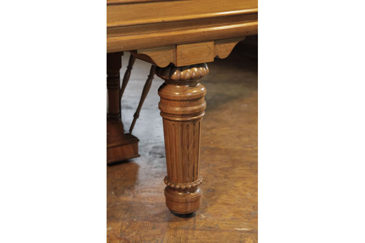 Steinway turned, fluted piano leg
