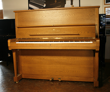 Secondhand, Steinway Model K  piano for sale.