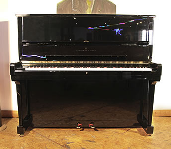 Secondhand, Steinway model K  piano for sale.