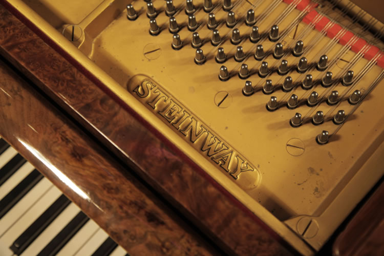 Steinway manufacturers name on frame 