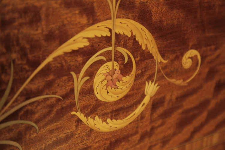 Steinway inlay detail