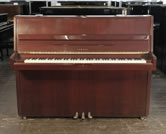 Piano for sale. A 1984, Yamaha P2 upright piano with a mahogany case and polyester finish 