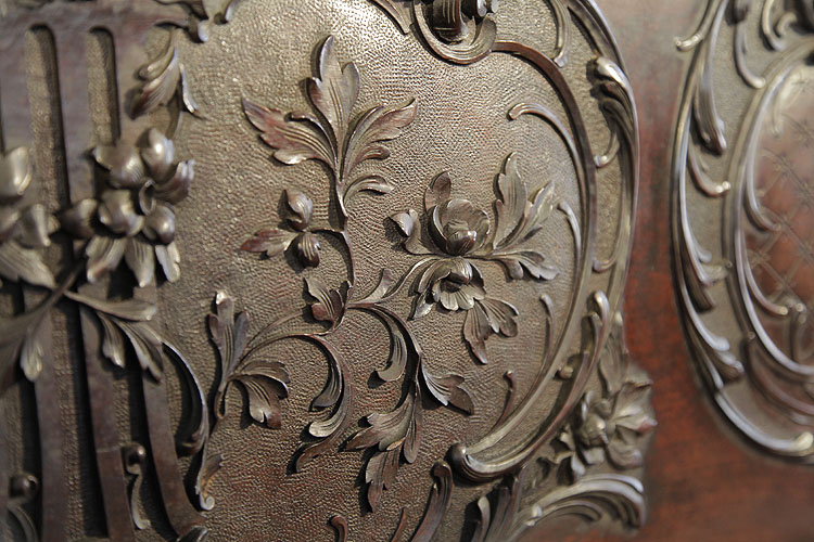 Francke carved, front panel detail