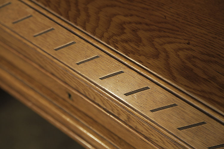 Ibach piano fall carved detail