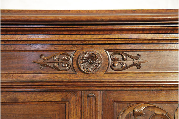 Steingraeber rosette carved detail 