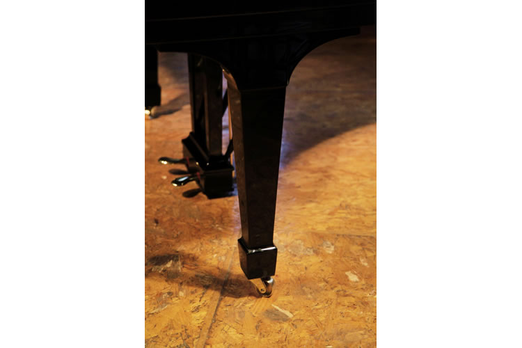 Steinway Model M spade piano leg