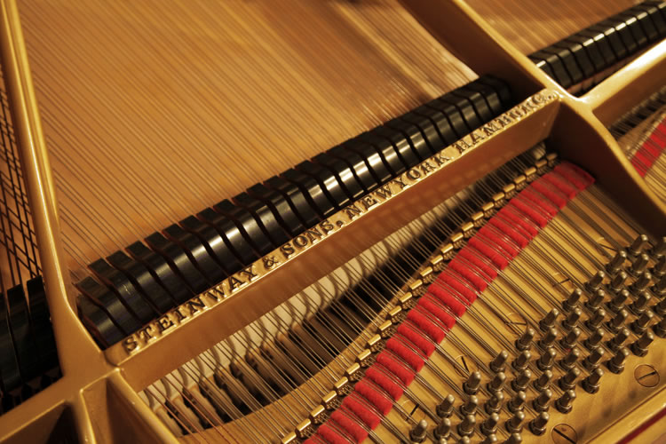 Steinway manufacturers name on frame