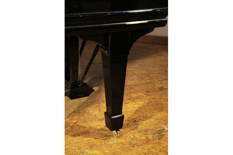 Steinway Model O spade piano leg