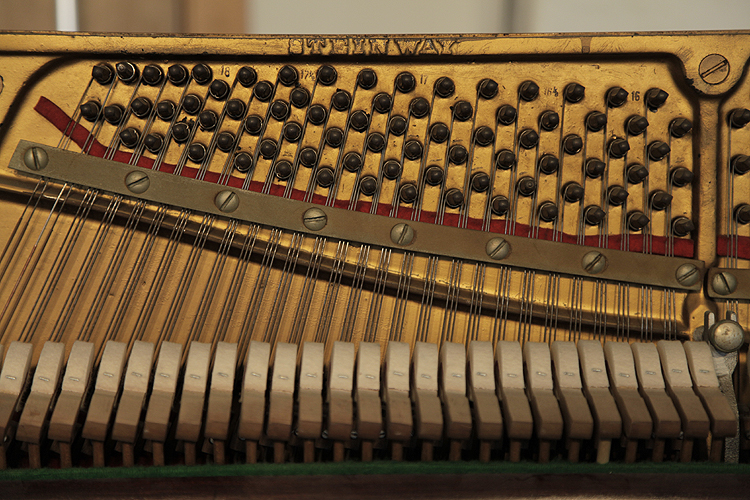 Steinway  piano manufacturers name on frame
