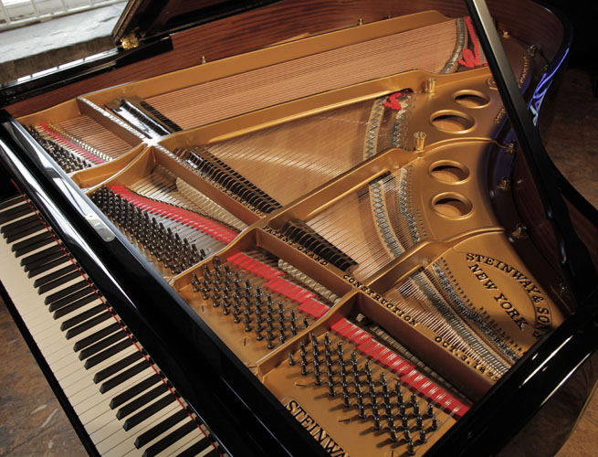 Steinway  Model O  rebuilt instrument. We are looking for Steinway pianos any age or condition.