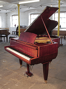 Yamaha No20 Grand Piano For Sale with an unusual mahogany case