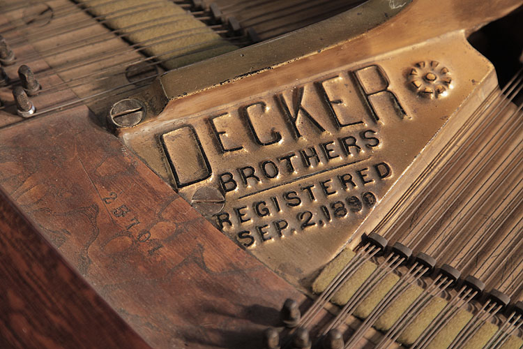 Decker Bros Grand Piano for sale.