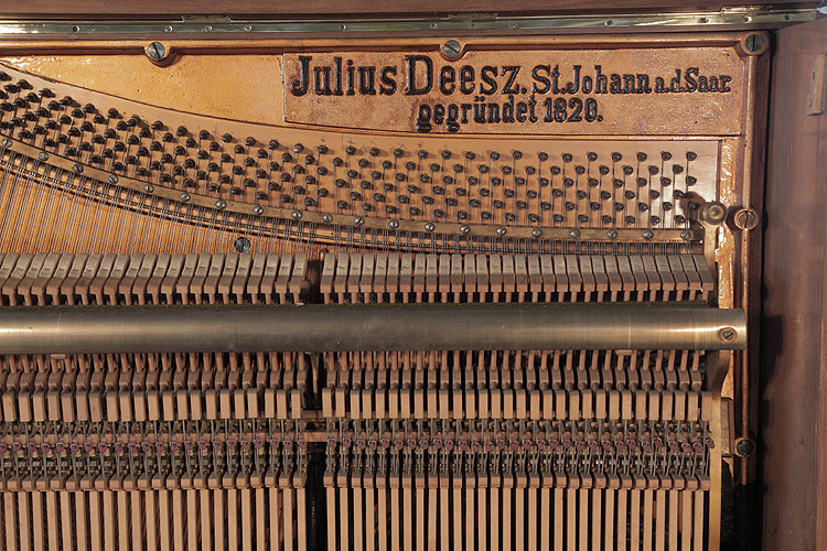 Julius Deesz upright Piano for sale.