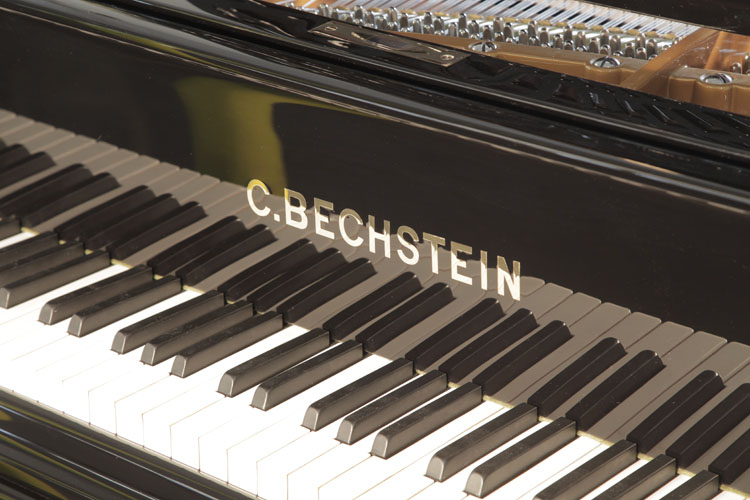 Bechstein Model A1 piano manufacturers logo on fall