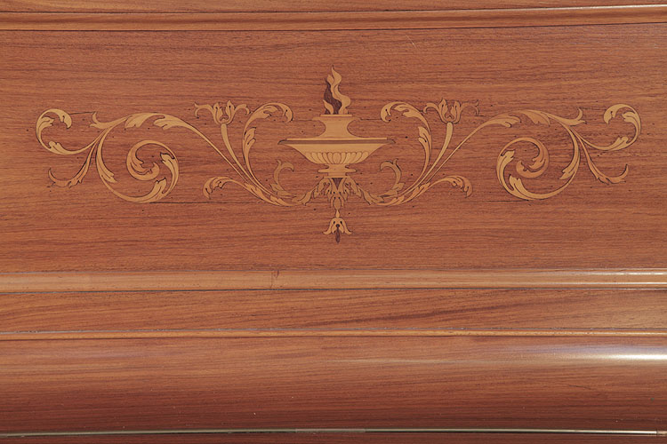 Broadwood  front panel inlaid in a Neoclassical design.