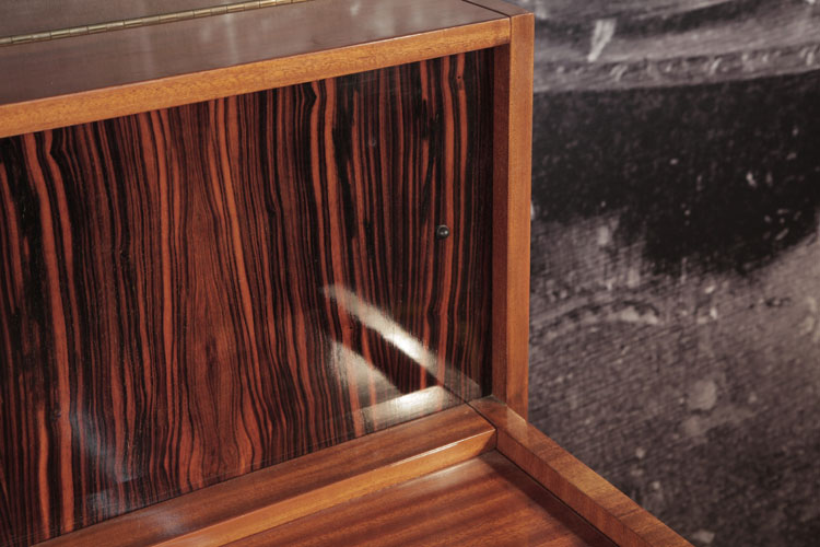 Monington and Weston cabinet wood veneer detail