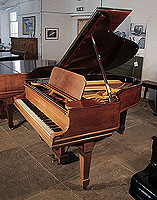 A 1907, Steinway Model O grand piano for sale with a rosewood case and spade legs