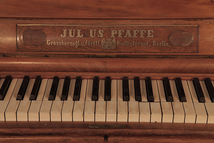 Pfaffe upright Piano for sale.