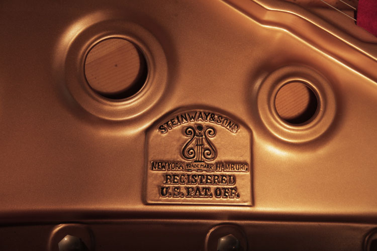  Steinway  Model B manufacturer's name on frame