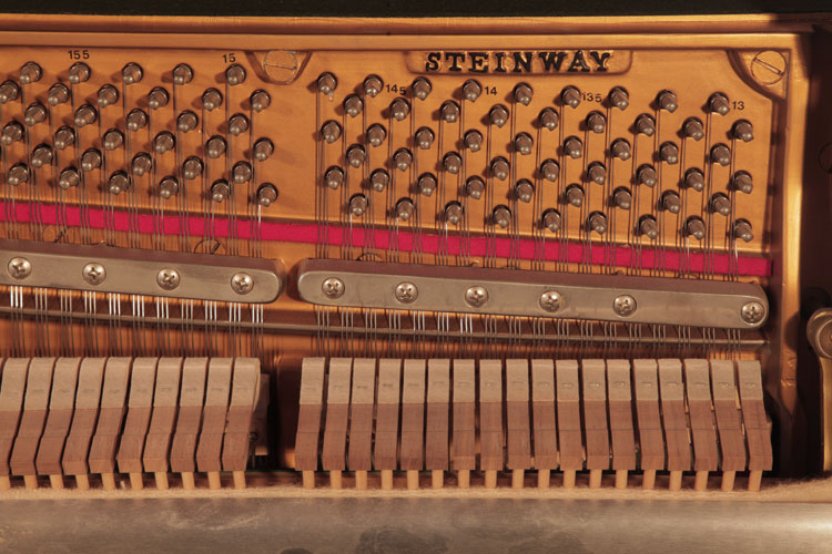 Steinway  model Z manufacturers name on frame