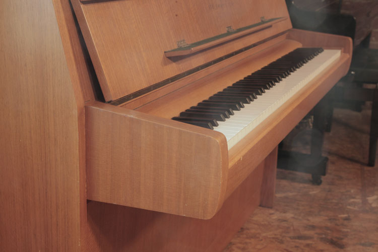 Steinway Model Z piano cheek detail