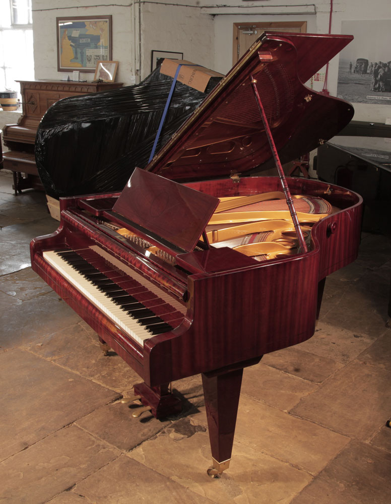 Bosendorfer grand piano for sale with a mahogany case and square