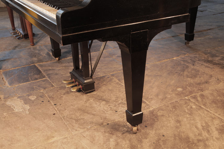Steinway Model A spade piano leg. We are looking for Steinway pianos any age or condition.