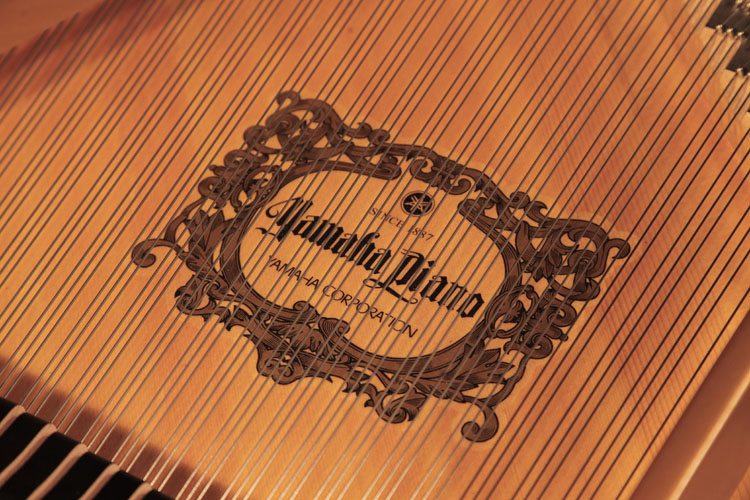 Yamaha GB1  manufacturer's name on soundboard.