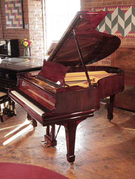 Rebuilt,Restore,d 1910, Steinway Model O grand piano for sale with a rosewood gloss case. 