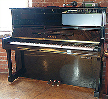 Modern Yamaha Disklavier Upright Piano For Sale