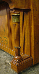 Otto piano leg Otto upright piano