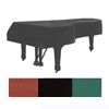 Basic cotton grand piano cover. This cover acts as a dust cover only. Skirt length  is 18 inches. Available in black, conker brown and olive green