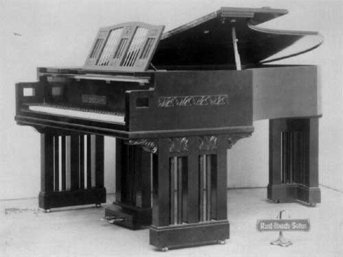 Photo of this Ibach piano at the Ibach Piano Museum