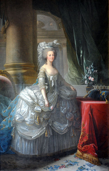 現收藏于法國凡爾賽宮的“法國女王 Marie Antoinette 像”，照片來源：