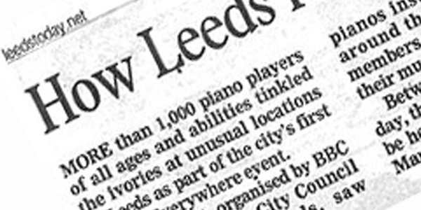 How Leeds resonated to the sound of more than 1,000 pianists
