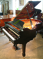 New Wendl & Lung Model 178 Professional grand piano For Sale with a black case and polyester finish