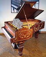 Decorative, Inlaid Steinway model A Grand Piano For Sale