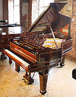 Inlaid Steinway grand piano for sale.