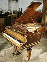 Antique Bechstein Model V Grand Piano For Sale with a rosewood case