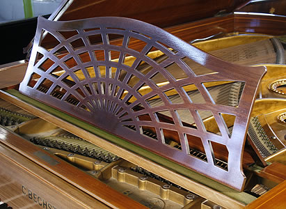 Bechstein Model B piano music desk