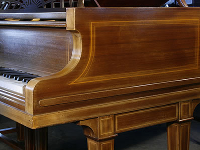 Bechstein Model B piano inlaid detail