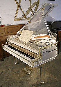 Acrylic, Steinhoven Transparent, Baby Grand Piano