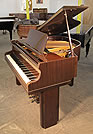 Piano for sale. An Art Deco Allison baby grand piano with a polished mahogany case