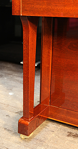Brand New Feurich Model 122  cabinet detail