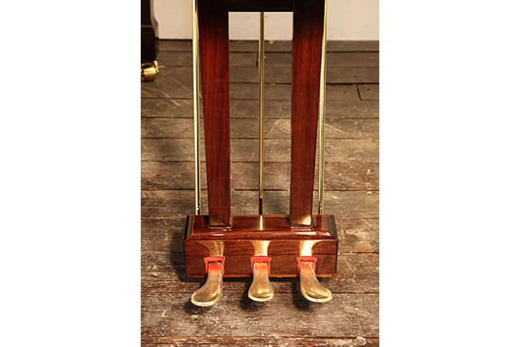 Steinhoven three-pedal piano lyre with square spindles