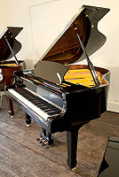 New Steinhoven Model 160 grand piano For Sale with a black case and polyester finish
