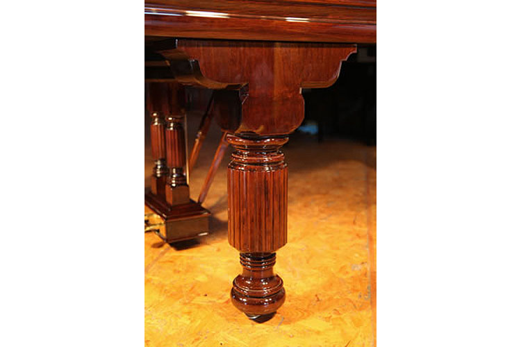 Steinway   barrel piano leg