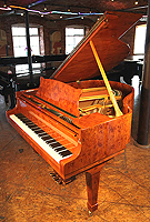 Steinway Model S Grand Piano For Sale with a Yew Case